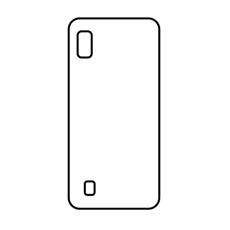 Coque-sublimation.fr Coque Sublimable Samsung Galaxy A10 Coque Sublimation Samsung Galaxy A - Contour noir Coque Sublimation Samsung Galaxy A - Contour noir
