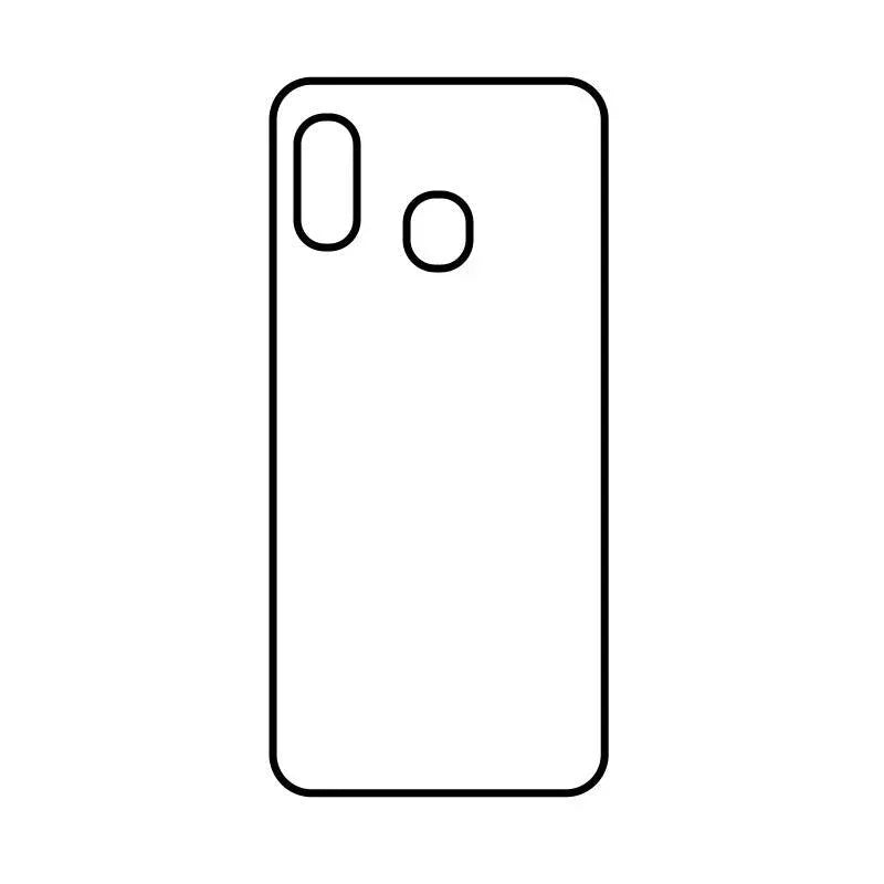 Coque-sublimation.fr Coque Sublimable Samsung Galaxy A40 Coque Sublimation Samsung Galaxy A - Contour noir Coque Sublimation Samsung Galaxy A - Contour noir