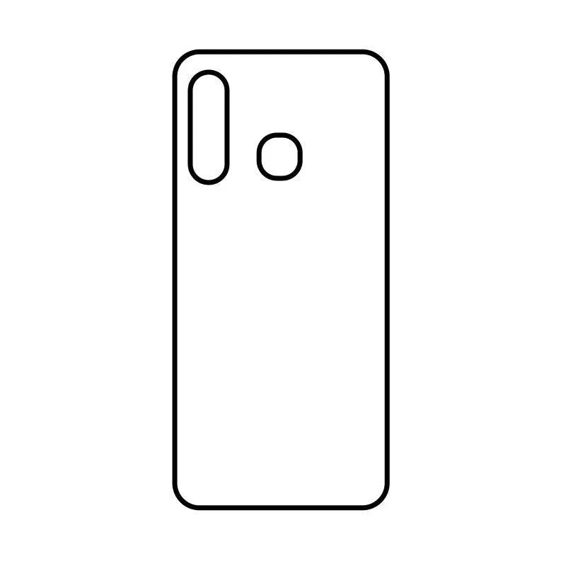 Coque-sublimation.fr Coque Sublimable Samsung Galaxy A60 Coque Sublimation Samsung Galaxy A - Contour noir Coque Sublimation Samsung Galaxy A - Contour noir