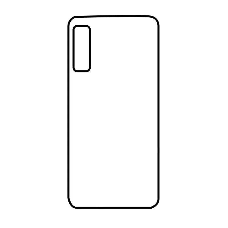Coque-sublimation.fr Coque Sublimable Samsung Galaxy A7 2018 Coque Sublimation Samsung Galaxy A - Contour noir Coque Sublimation Samsung Galaxy A - Contour noir