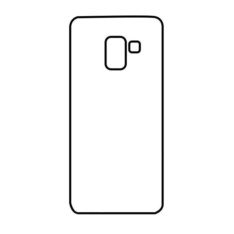 Coque-sublimation.fr Coque Sublimable Samsung Galaxy A8 Plus Coque Sublimation Samsung Galaxy A - Contour noir Coque Sublimation Samsung Galaxy A - Contour noir
