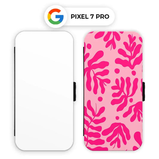 Coque-sublimation.fr Coque à Clapet Sublimable Google Pixel 7 Pro Etui Sublimation Google Pixel Etui Sublimation Google Pixel