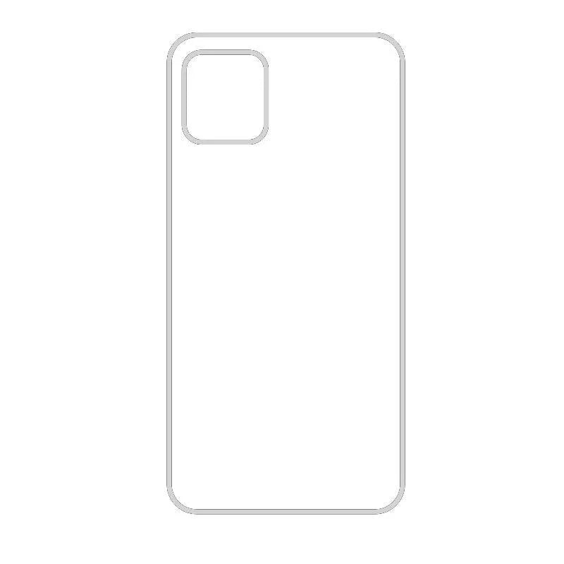 Coque-sublimation.fr Coque Sublimable IPhone 12 Pro Max Coque Sublimation Apple - Contour transparent Coque Sublimation Apple - Contour transparent