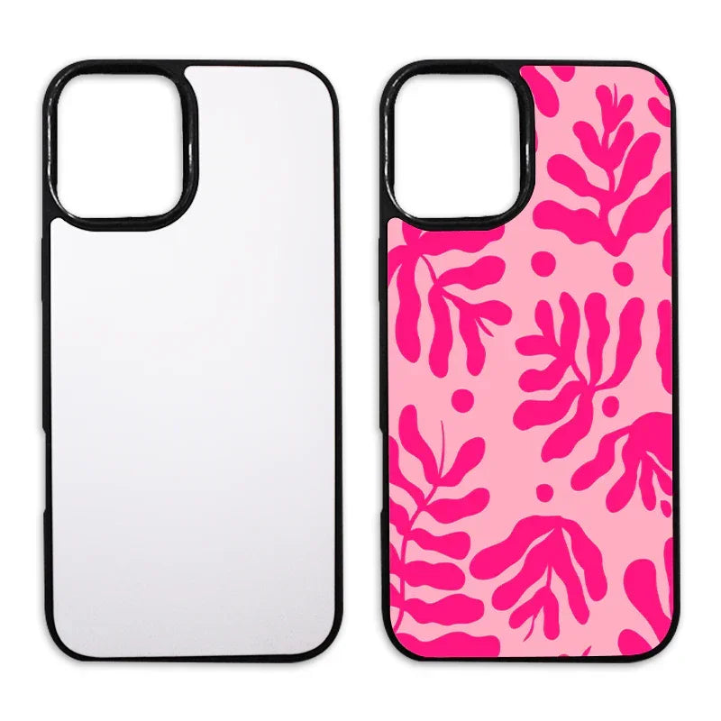 Coque-sublimation.fr Coque Sublimable Coque Sublimation Apple Compatible MagSafe - Contour noir Coque Sublimation Apple Compatible MagSafe - Contour noir