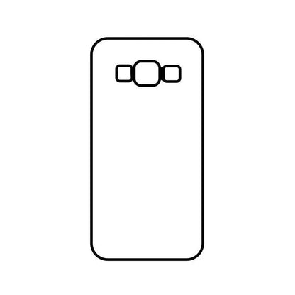 Coque-sublimation.fr Coque Sublimable Samsung Galaxy J3 2015 Coque Sublimation Samsung Galaxy J - Contour noir Coque Sublimation Samsung Galaxy J - Contour noir