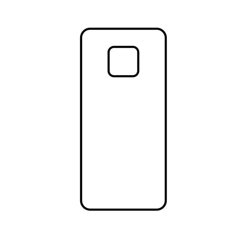 Coque-sublimation.fr Coque Sublimable Huawei Mate 20 Pro Coque Sublimation Huawei Mate - Contour noir Coque Sublimation Huawei Mate - Contour noir