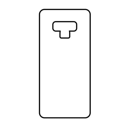 Coque-sublimation.fr Coque Sublimable Samsung Galaxy Note 9 Coque Sublimation Samsung Galaxy Note - Contour noir Coque Sublimation Samsung Galaxy Note - Contour noir