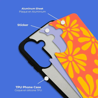 Coque-sublimation.fr Coque Sublimable Coque Sublimation Samsung Galaxy A - Contour noir Coque Sublimation Samsung Galaxy A - Contour noir