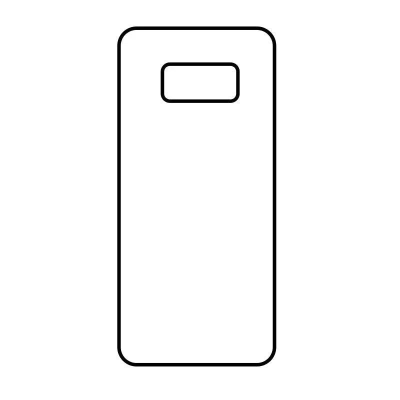 Coque-sublimation.fr Coque Sublimable Samsung Galaxy S8 Coque Sublimation Samsung Galaxy S - Contour noir Coque Sublimation Samsung Galaxy S - Contour noir