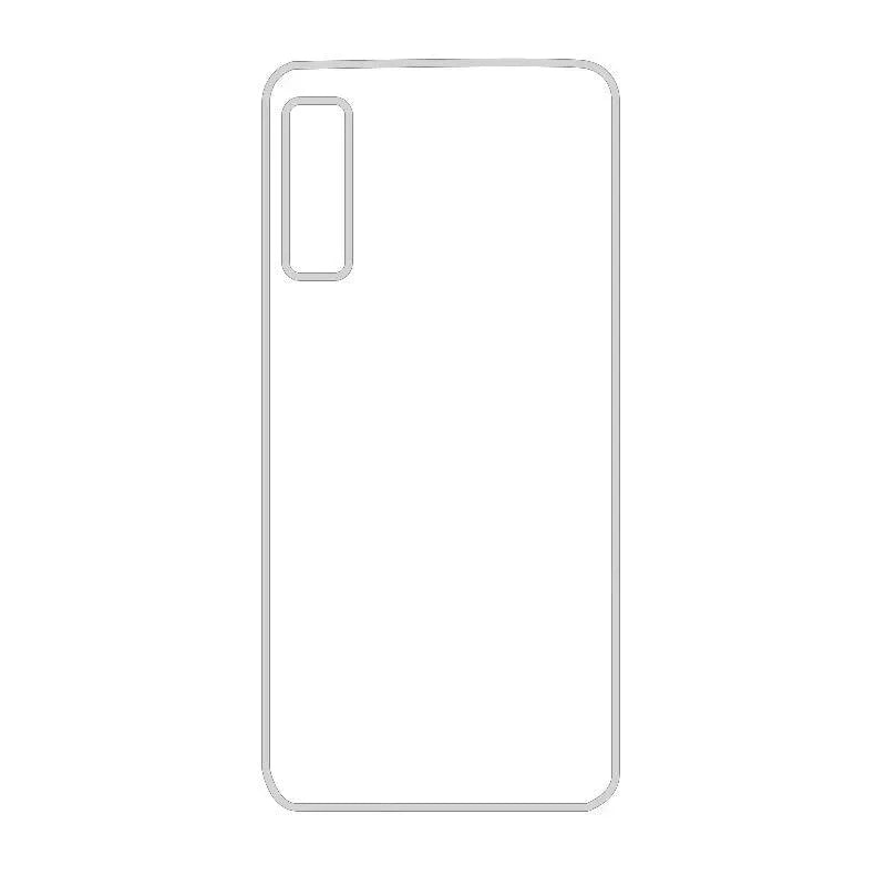 Coque-sublimation.fr Coque Sublimable Samsung Galaxy A50 Coque Sublimation Samsung Galaxy A - Contour transparent Coque Sublimation Samsung Galaxy A - Contour transparent