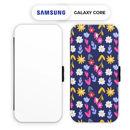 Coque-sublimation.fr Coque à Clapet Sublimable Samsung Galaxy Core Prime Etui Sublimation Etui Sublimation