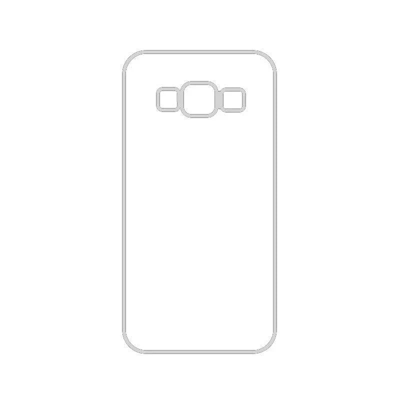 Coque-sublimation.fr Coque Sublimable Samsung Galaxy J3 2015 Coque Sublimation Samsung Galaxy J - Contour transparent Coque Sublimation Samsung Galaxy J - Contour transparent