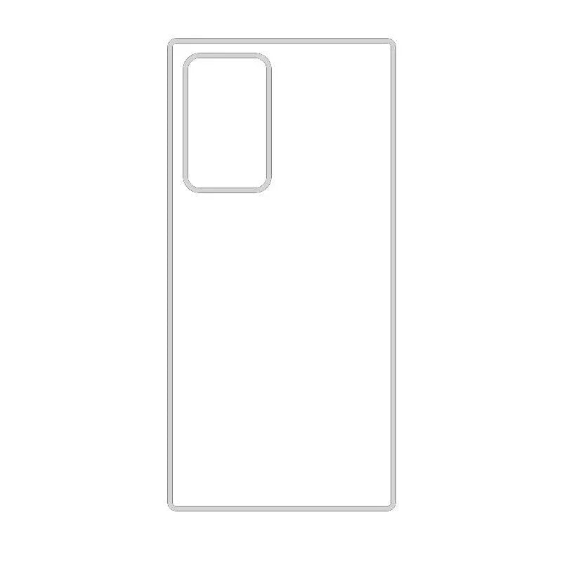 Coque-sublimation.fr Coque Sublimable Samsung Galaxy Note 20 Ultra Coque Sublimation Samsung Galaxy Note - Contour transparent Coque Sublimation Samsung Galaxy Note - Contour transparent