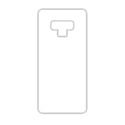 Coque-sublimation.fr Coque Sublimable Samsung Galaxy Note 9 Coque Sublimation Samsung Galaxy Note - Contour transparent Coque Sublimation Samsung Galaxy Note - Contour transparent