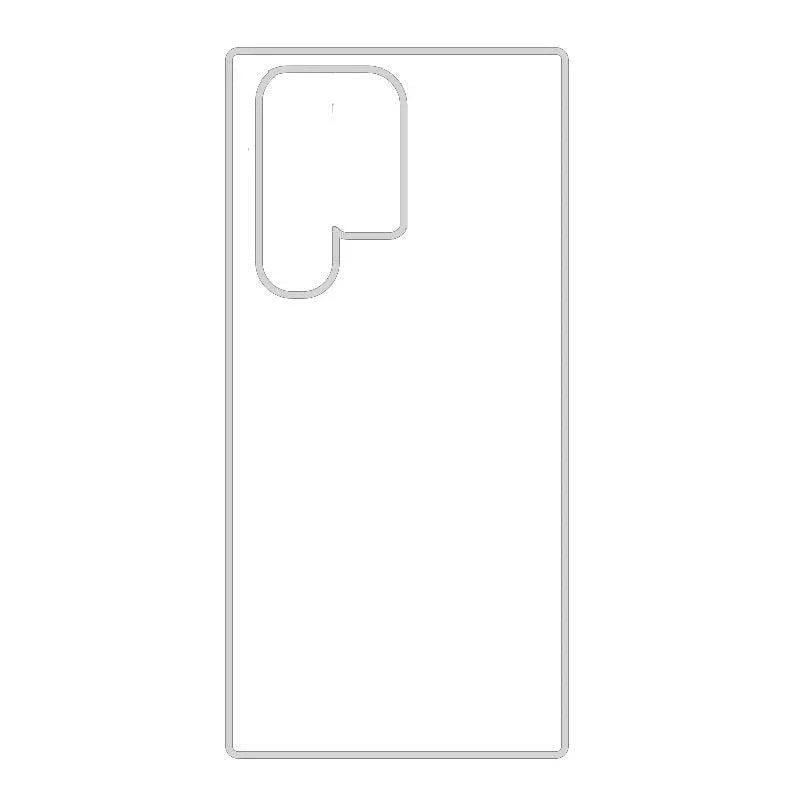 Coque-sublimation.fr Coque Sublimable Samsung Galaxy S22 Ultra Coque Sublimation Samsung Galaxy S - Contour transparent Coque Sublimation Samsung Galaxy S - Contour transparent