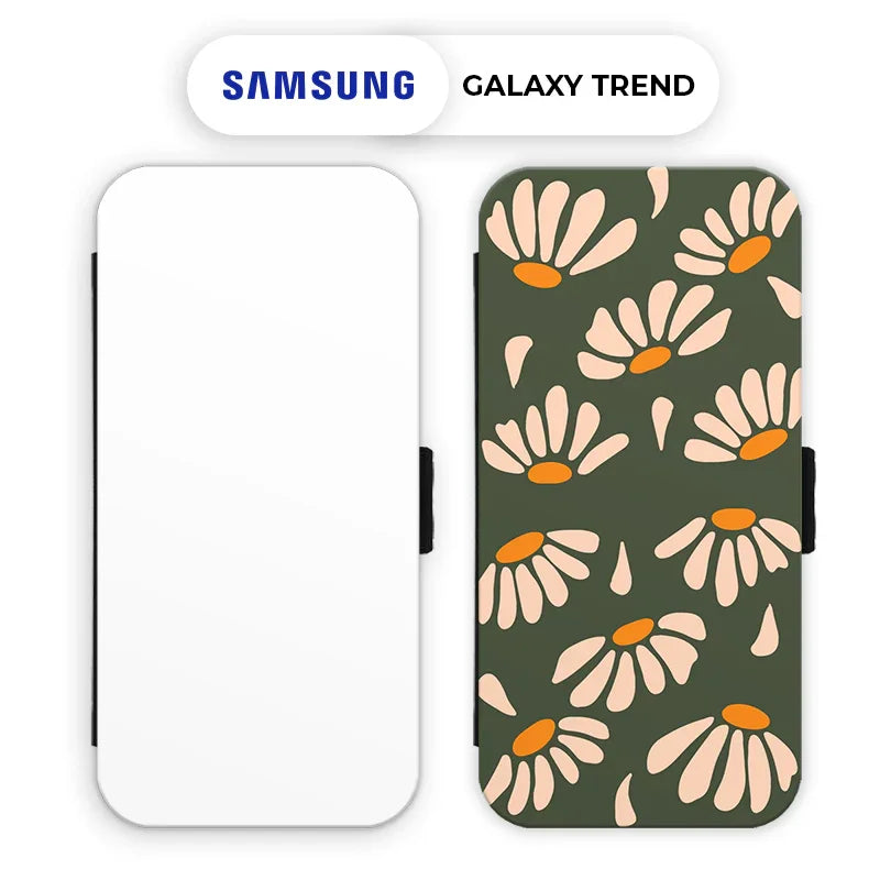 Coque-sublimation.fr Coque à Clapet Sublimable Samsung Galaxy Trend Lite Etui Sublimation Etui Sublimation