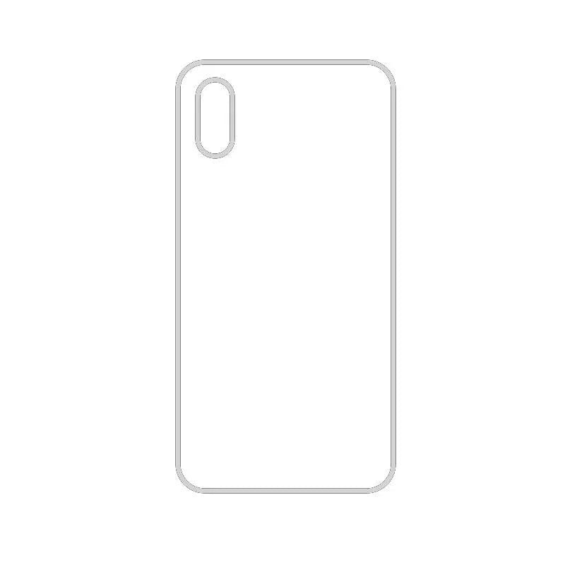 Coque-sublimation.fr Coque Sublimable Coque Sublimation Apple - Contour transparent Coque Sublimation Apple - Contour transparent