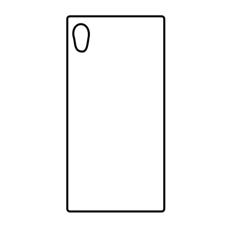 Coque-sublimation.fr Coque Sublimable Sony Xperia XA1 Coque Sublimation Sony Xperia XA - Contour noir Coque Sublimation Sony Xperia XA - Contour noir