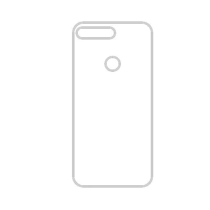 Coque-sublimation.fr Coque Sublimable Huawei Y7 2018 / Transparent Coque Sublimation Huawei et Honor Coque Sublimation Huawei et Honor