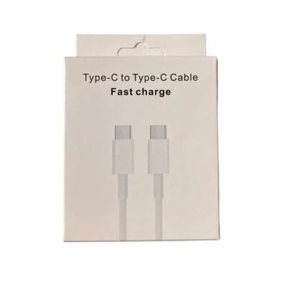 Coque-sublimation.fr Câble de chargement USB-C vers USB-C Câble de chargement USB-C vers USB-C
