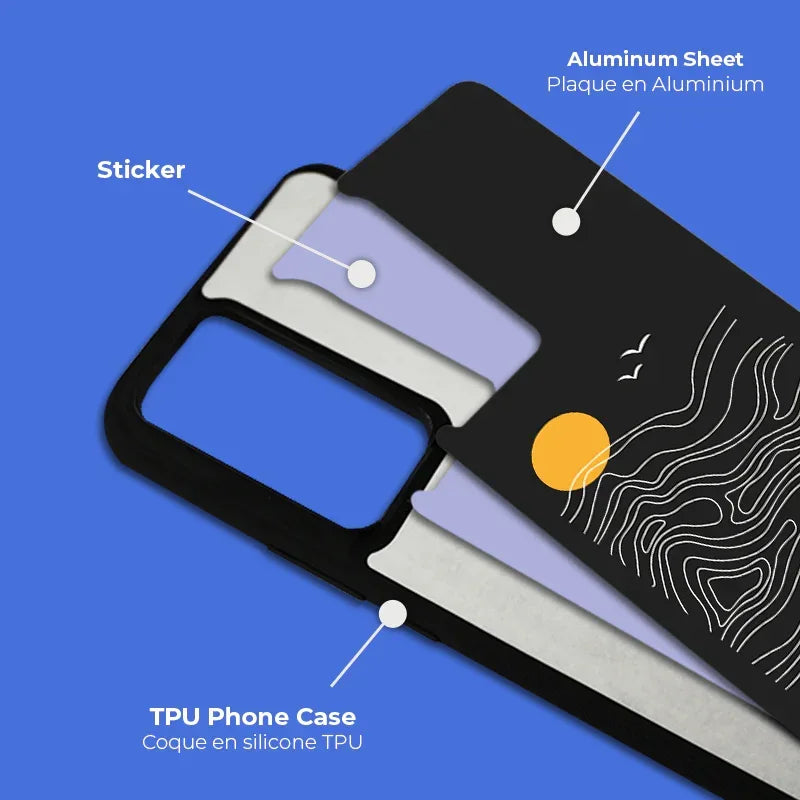 Coque-sublimation.fr Coque Sublimable Coque Sublimation Xiaomi Redmi K - Contour noir Coque Sublimation Xiaomi Redmi K - Contour noir