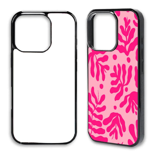 Coque-sublimation.fr Coque Sublimable IPhone 15 Pro Max Coque Sublimation iPhone Apple - Contour noir Coque Sublimation iPhone Apple - Contour silicone noir