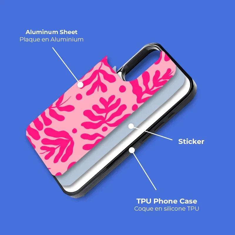 Coque sublimation Coque Sublimable Coque Sublimation Apple - Contour noir Coque Sublimation Apple - Contour noir