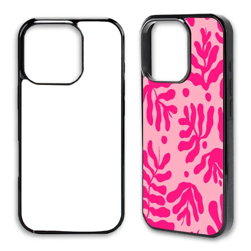 Coque sublimation Coque Sublimable iPhone 15 Pro Max Coque Sublimation Apple - Contour noir Coque Sublimation Apple - Contour noir