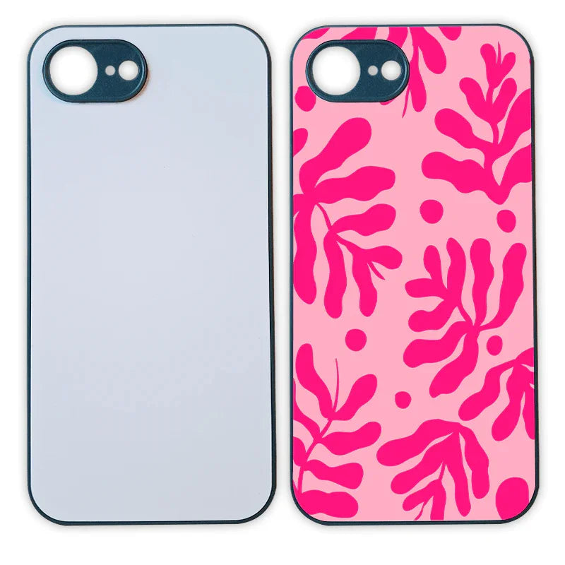 Coque sublimation Coque Sublimable iPhone 16e / Vert Coque Sublimation iPhone de couleur - Apple Coque Sublimation iPhone Apple de couleurs : Noir Transparente Blanche Rose  ou Verte 