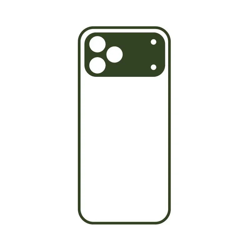 Coque sublimation Coque Sublimable iPhone 17 Pro Max / Vert Coque Sublimation iPhone de couleur - Apple Coque Sublimation iPhone Apple de couleurs : Noir Transparente Blanche Rose  ou Verte 