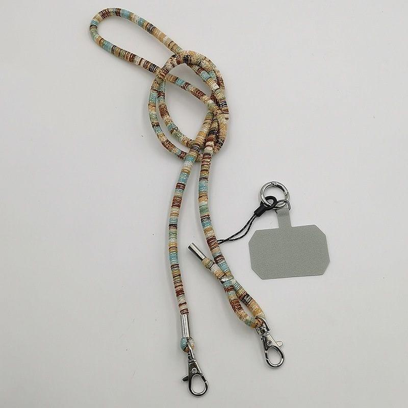 Coque-sublimation.fr Accessoires téléphone Marron Cordon style collier universel pour coque de téléphone Cordon style collier universel pour coque de téléphone