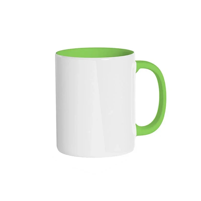 Mug vert clair mprimé expédié chez le client en Dropshipping