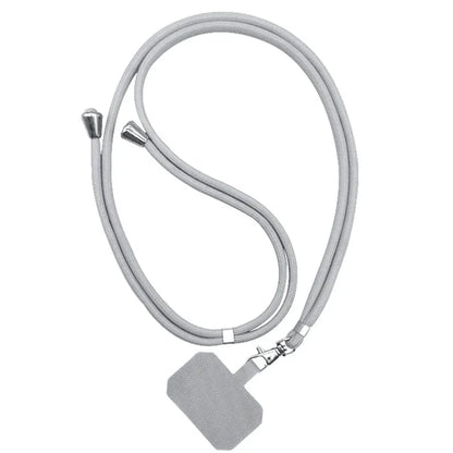 Coque-sublimation.fr Accessoires téléphone Gris clair Cordon pour coque de téléphone universel Cordon pour coque de téléphone universel